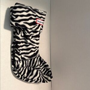 Hunter kids Olive Green, Red, and Zebra print Rain Boot Liners